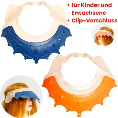 Shampoo Schutz Augenschutz Ohrenschutz für Kinder und Erwachsene Kappe Haare Set