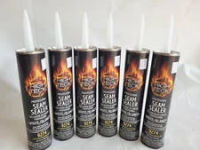 WHITE Seam Sealer High Teck 9274 Professional Automotive Grade 6 Tubes