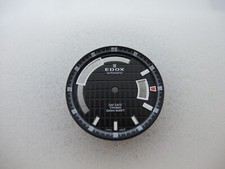 EDOX Automatic Zifferblatt, Day Date Titanium, 500 M, ETA 2834-2, Class 1, dial