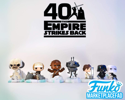 Star Wars Funko POP 374 Flocado Chewbacca Amazon Exclusivo Batalla en la Base Eco - Imagen 5 de 14