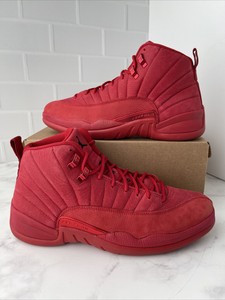 jordan 12 retro red suede