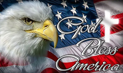 God Bless America Flag 3'X5' Banner FAST FREE Shipping US SELLER #19