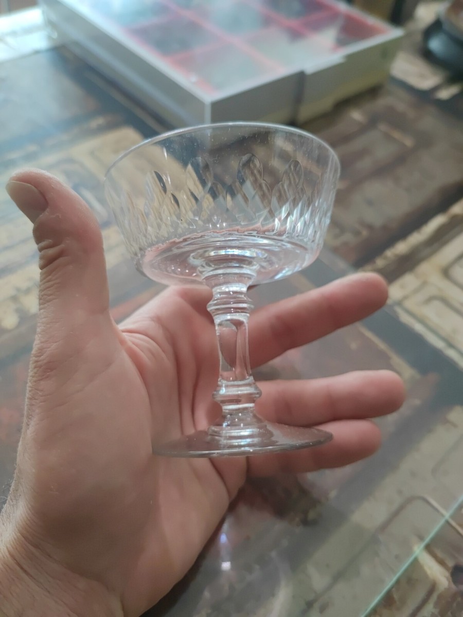Coupe à Champagne En Cristal Baccarat – Modèle Champigny Richelieu 5777 – Pièce Ancienne