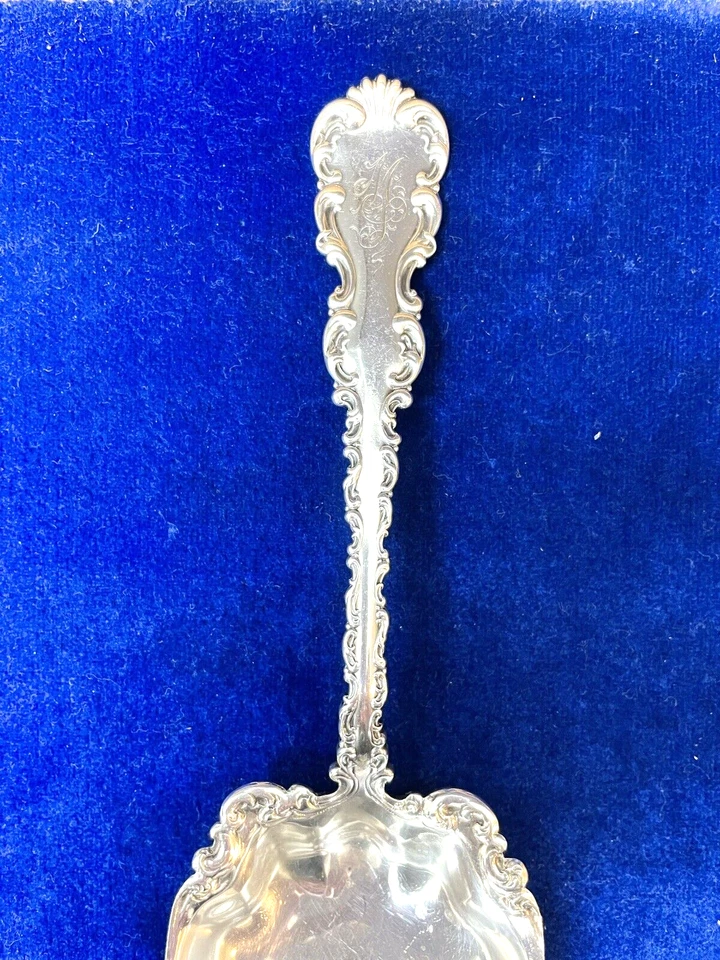 Cuchara grande Luis XV de 8,5" Whiting/Gorham de plata de ley 83 gramos ml Foto 2 de 4