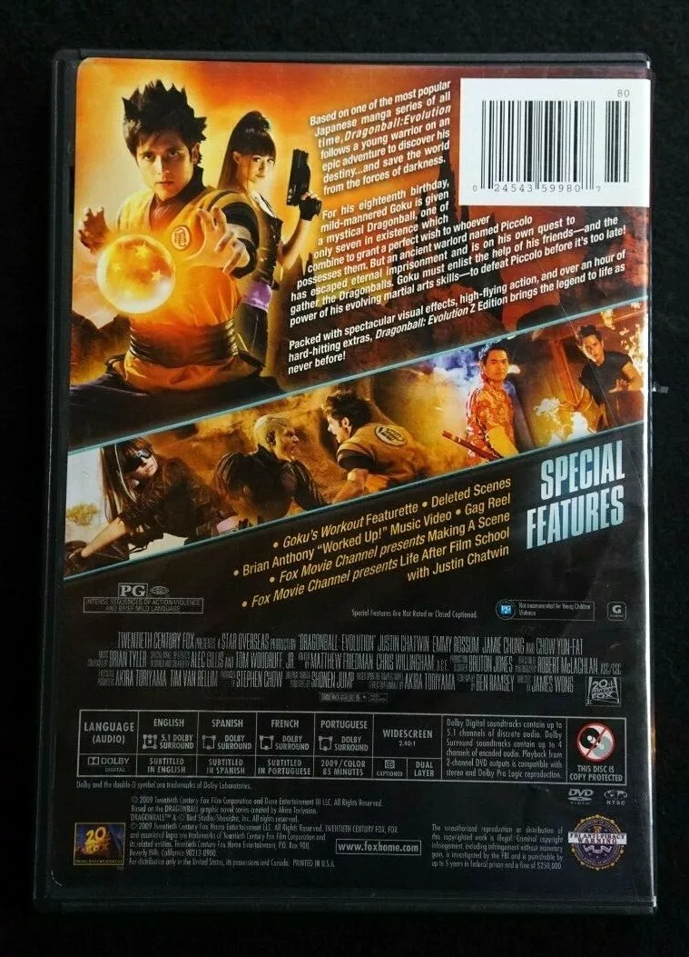 COVERS.BOX.SK ::: Dragonball Evolution - 2009 - high quality DVD / Blueray  / Movie