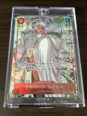 ONE PIECE Card Game Silvers Rayleigh (Manga Alt Art) OP08-118 SEC