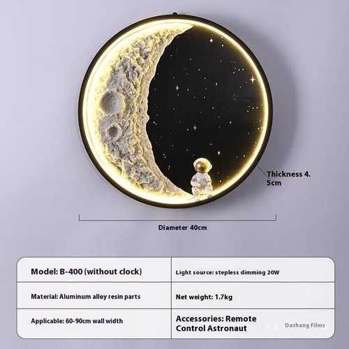 Moon Lamp Background Wall Modern Minimalist - Bild 3 von 11