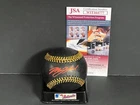 Mick Abel Twins Autographed Signed Black Baseball JSA WITNESS COA