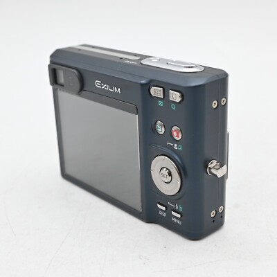 Casio・EXILIM・EX-Z55 Exc+5]CASIO EXILIM EX-Z55 5.0MP Compact Digital Camera Blue