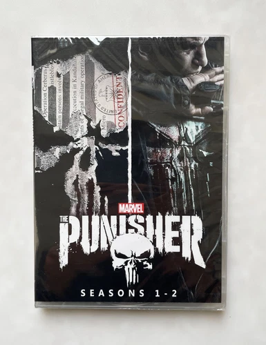 The Punisher: The Complete Series Seasons 1-2 (DVD, 6-Disc Box Set) New