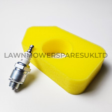 Air Filter & Spark Plug Suitable for Hayter Hawk B&S Engine