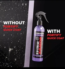 Shine Armor Ceramic Coating Fortify Quick Coat Waterless Wash 8 oz. 