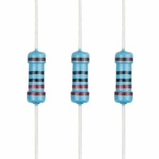 10pcs 220 ohm 1/4 Watts Metal Film Resistors 1 Tolerance Shipped USA