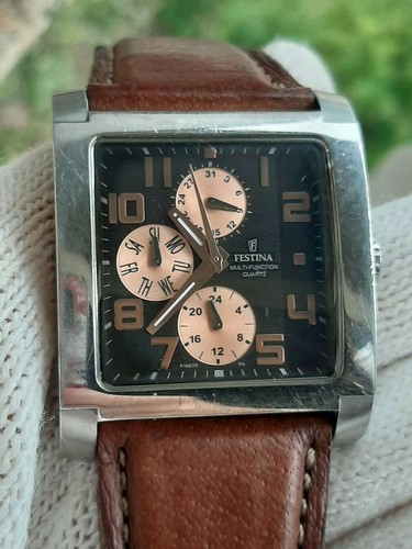 FESTINA F16235 CHRONOGRAPH QUARTZ MULTIFUNCION MENS 36.5mm | eBay