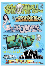 Railroad Graffiti G Scale Decal Set