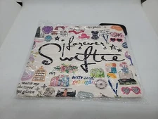 New Taylor Swift Makeup/Pencil Bag  Dual-sided,FOREVER SWIFTIE