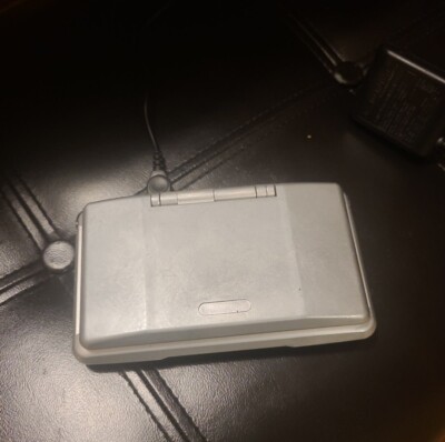 Nintendo DS Silver Original Handheld Video Game Console.