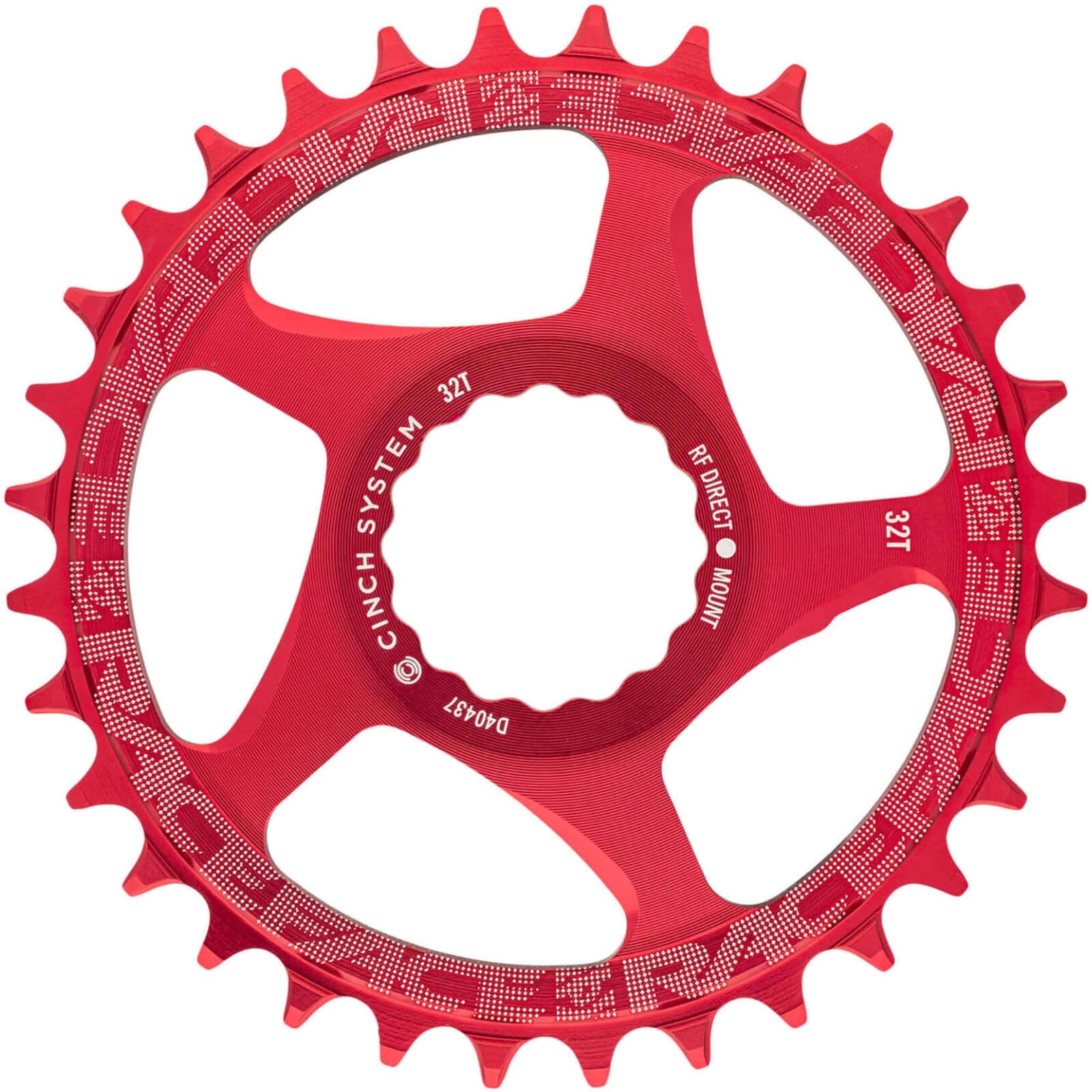 Race Face Direct Mount Narrow/Wide Single Chainring 28T Red