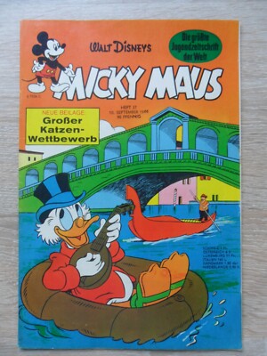 Micky Maus  1966    Nr. 37    Ehapa   mit Gutschein