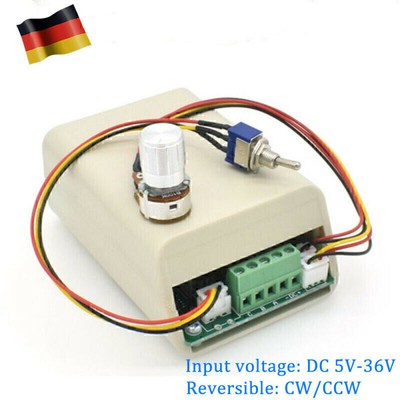 3-Phase Brushless Motor Speed Controller DC 5V 12V 24V CW CCW Reversible Switch
