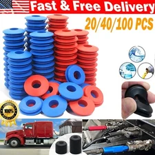 100Pk Glad Hand Seals Rubber Gaskets Washers for Semi Trucks Trailers Tractors..