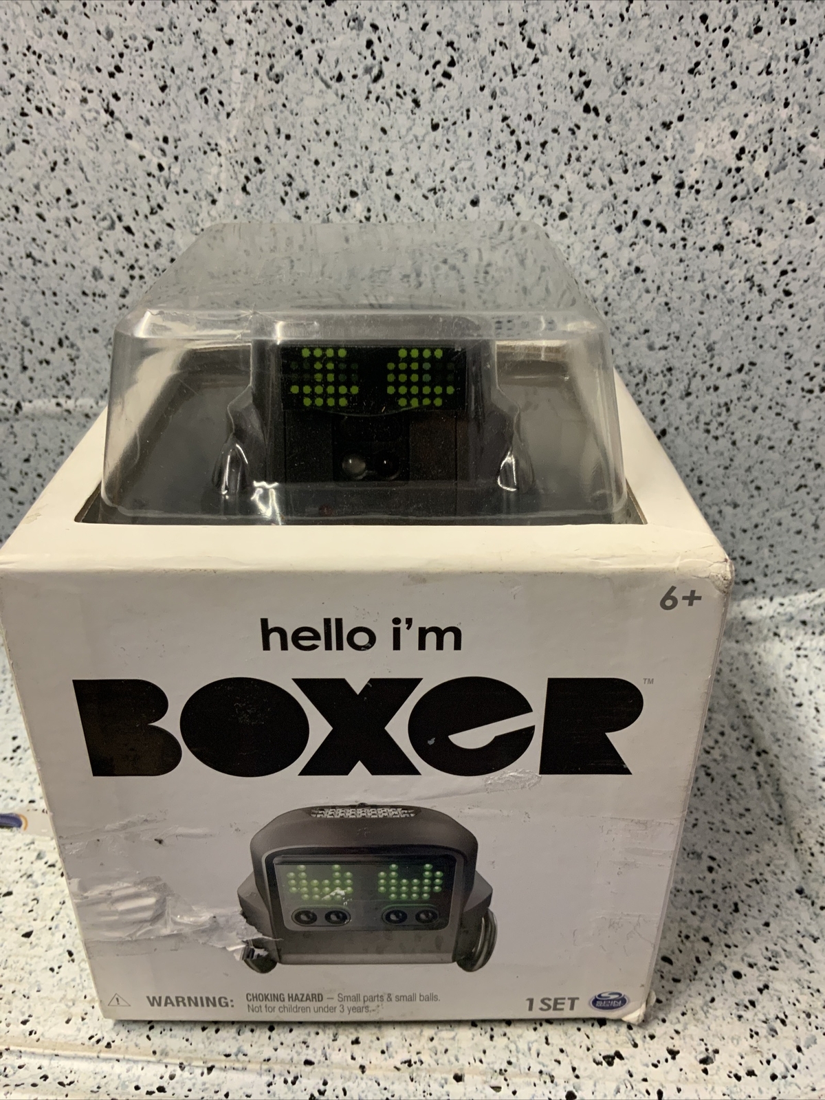 Spin Master Boxer Robot Black Remote Control Boxer The Ai Great Robot