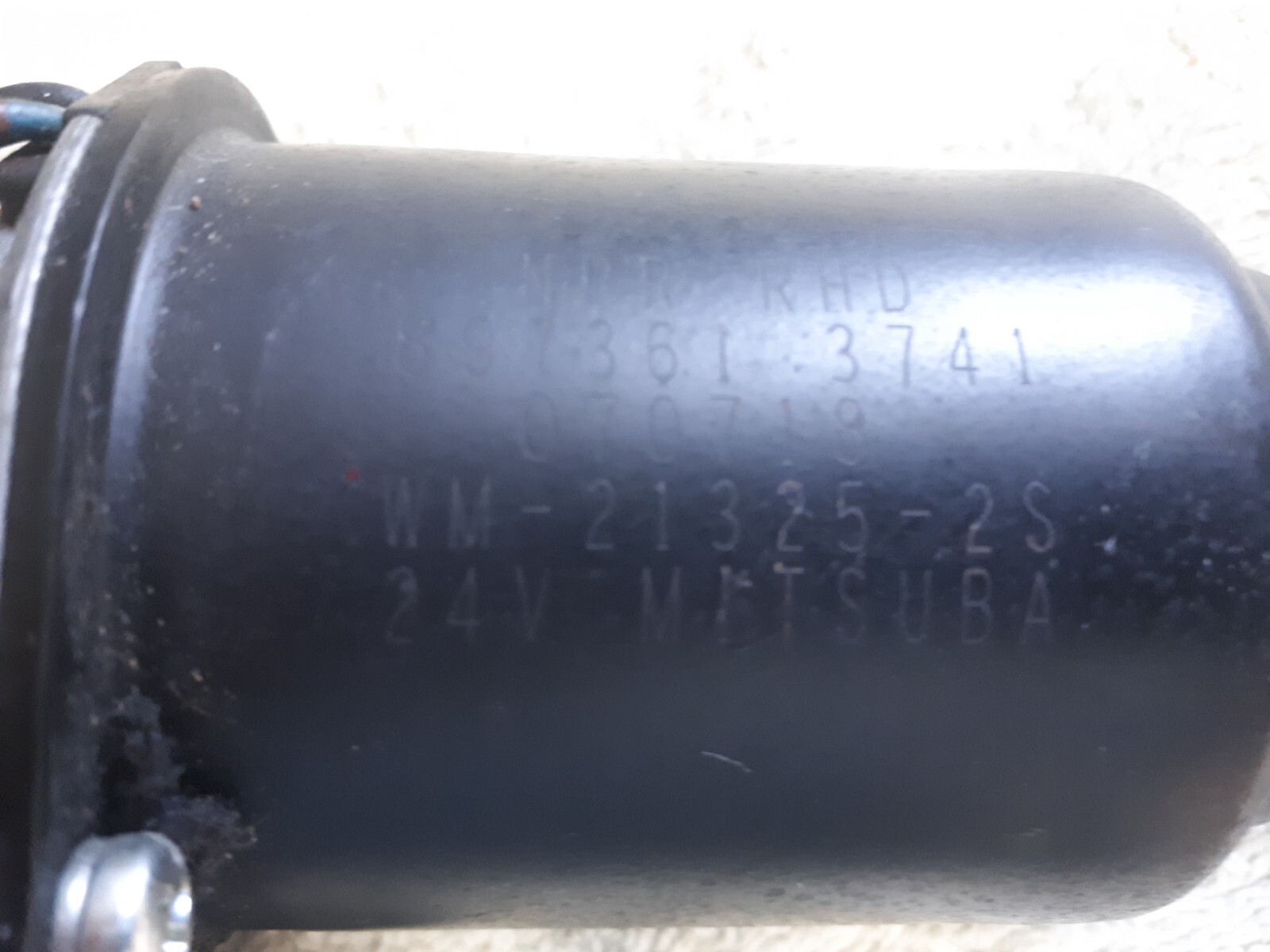 GENUINE ISUZU NKR NPR 24V WIPER MOTOR - 8973613741 | eBay