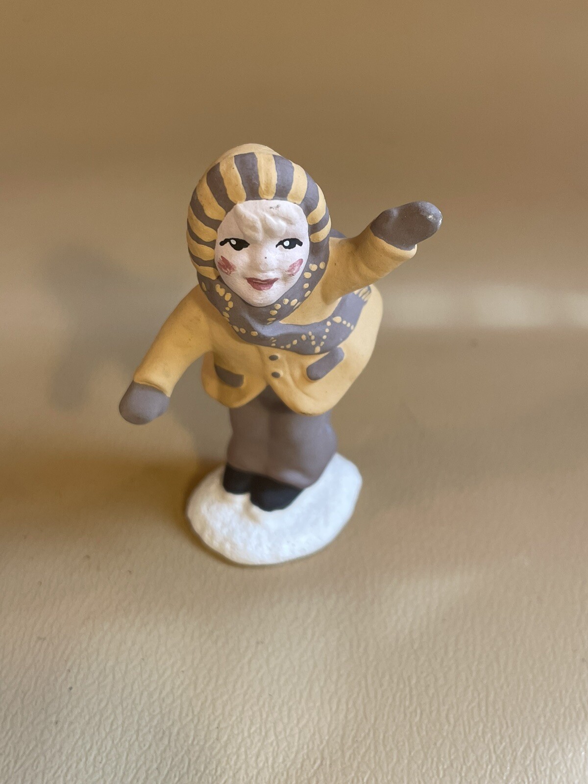 Vintage Lot Of 10 Small Ceramic Christmas Winter Figurines Statues eBay