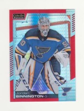 2020-21 OPC Platinum Jordan Binnington Red Prism Parallel # 178/199 (20-21) # 50