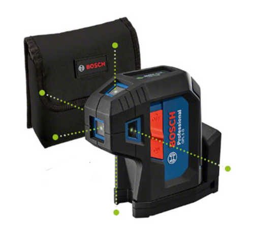 Bosch GPL 5G Professional Green Point Laser Compact 5-point Laser IP65 - EXPRESS - Picture 4 of 4