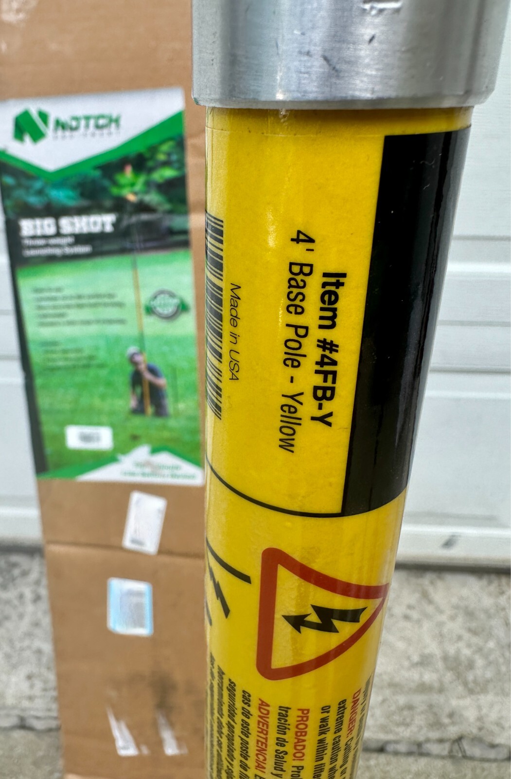 Notch Big Shot Standard Kit with Two 4 ft. Poles Arborist  Launching System READ