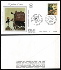 FRANCE 1993 LE PLAISIR D'ÉCRIRE  LETTRE 1er JOUR N° 2836 Neuf ★★ luxe/MNH (A)