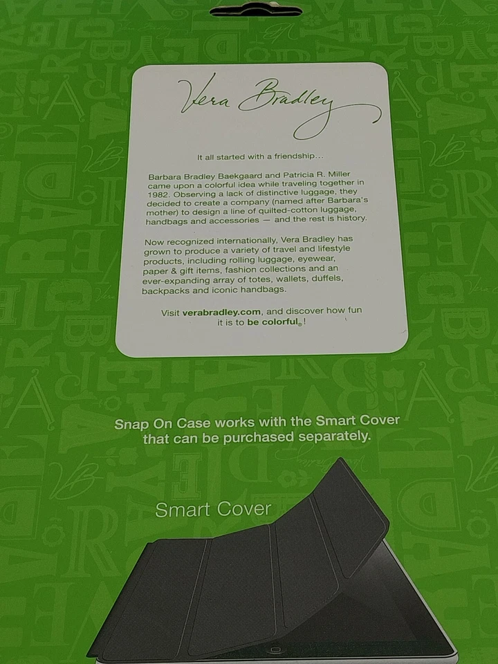 Vera Bradley Snap on Case for iPad --  Tutti Frutti--NWT - Image 4 of 4