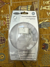 NEW Belkin Universal Microphone Adapter F8E578 for 3.5mm plug - Open box item