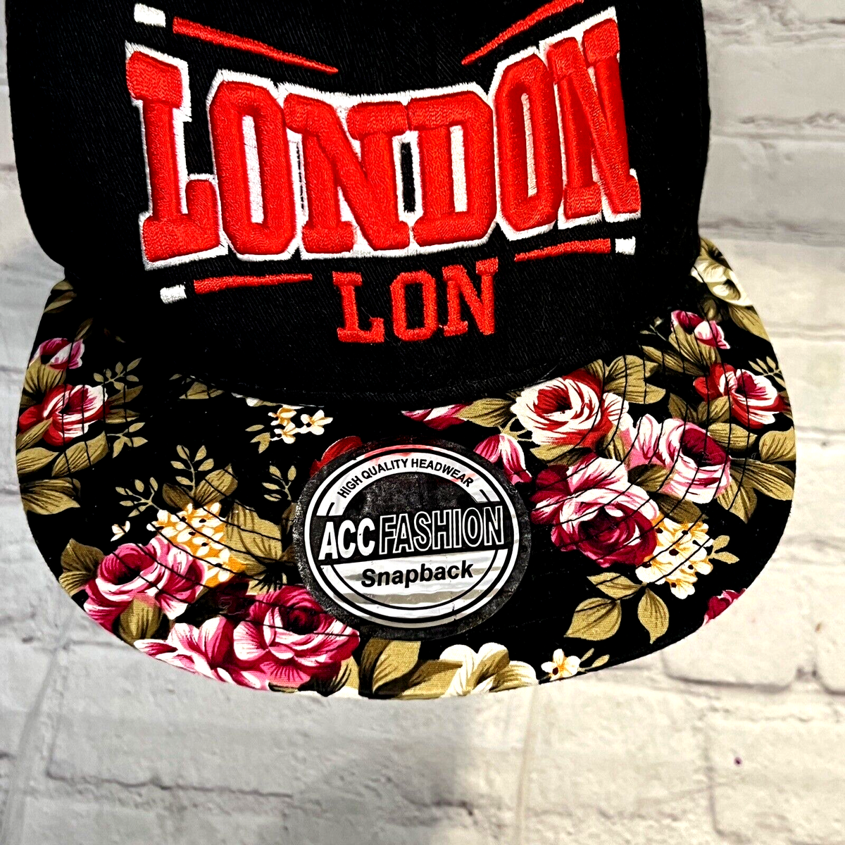 London Lon ACC Fashion Snapback Baseball Cap Hat NWOT | eBay