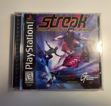 Streak Hoverboard Racing Sony Playstation 1 PS1 Complete CIB W/ Reg Card TESTED