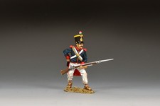 King and Country - RTA129 - Santa Anna's Soldier reaching for a fresh cartridge