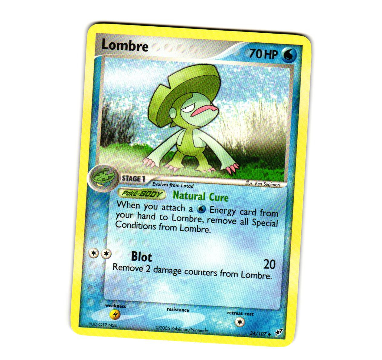Pokemon Lombre 34/107 Deoxys Regular NM