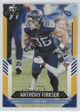 2021 Score Gold Anthony Firkser #186 0q3