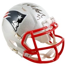 Malcolm Butler Signed New England Patriots Speed Mini Football Helmet (JSA)