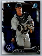 2016 Bowman Draft #BDC-14 Brian Serven Chrome *ZC