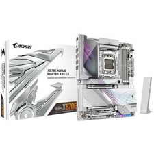 Aorus Ultra Durable X870E AORUS MASTER X3D ICE Gaming Desktop Motherboard - AMD