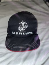 U.S. Marine Corps Hat 34.95 Logo Black Premium Adjustable Cap Patriot Vet USMC