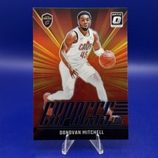 2024-25 Donruss Optic Donovan Mitchell Express Lane Purple Prizm #12 Cavaliers