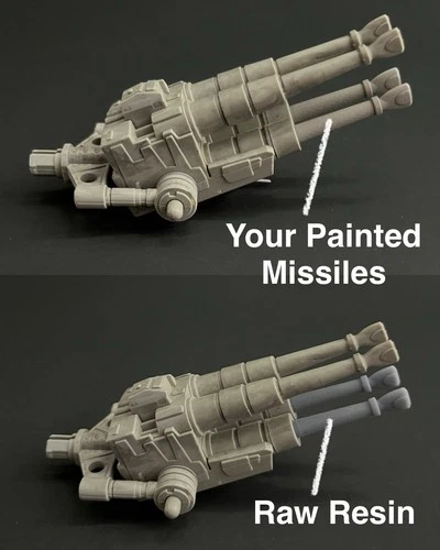 SEVEN Star Wars Millennium Falcon Missiles - Vintage Collection Action Figures