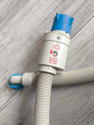 Waschmaschinenschlauch Aquastop 90° | VDE Regler 40010188 | SL EPP-WS | 122 cm