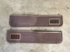 92-96 Ford Truck Bronco DOOR PANEL Map Pockets Mocha Tan OEM Pair 1992-1996