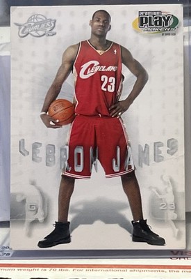2003-04 Upper Deck Premium Play Makers - LeBron James #LJ-2003 (RC)