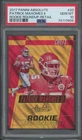 2017 Absolute Rookie Roundup Retail #20 Patrick Mahomes II RC Gem Mint PSA 10