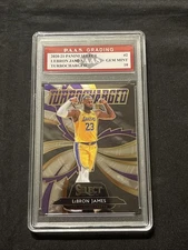 Lebron James 2020-21 Panini Select Turbocharged Blue Prizm SP PAAS 10 Lakers 🏀